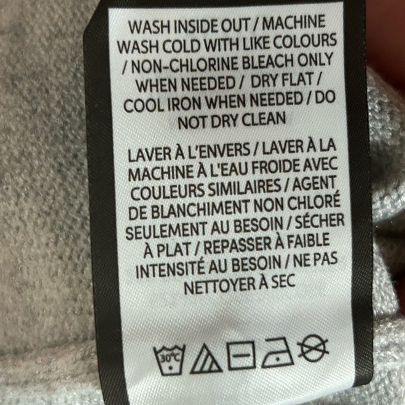 LazyPants Soft Knit Hoodie XL Grey Soft Cozy Lounge Pullover NWT Relaxed Fit - Picture 7 of 7